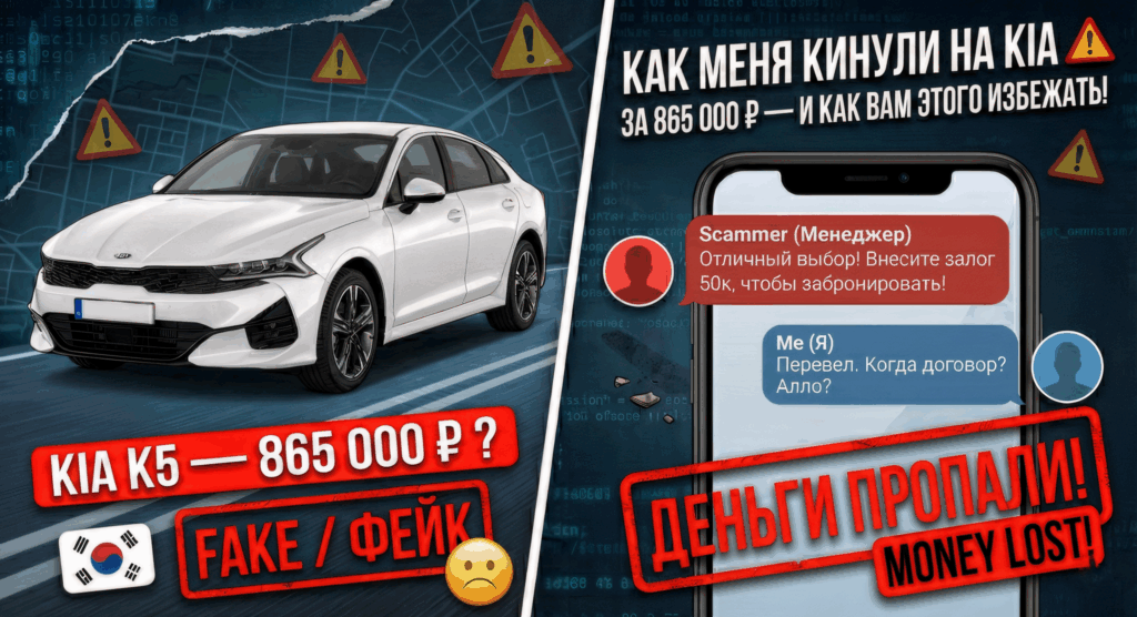 развод на деньги при заказе автомобиля из-за границы
