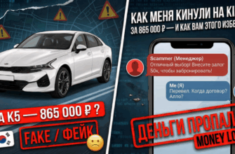развод на деньги при заказе автомобиля из-за границы
