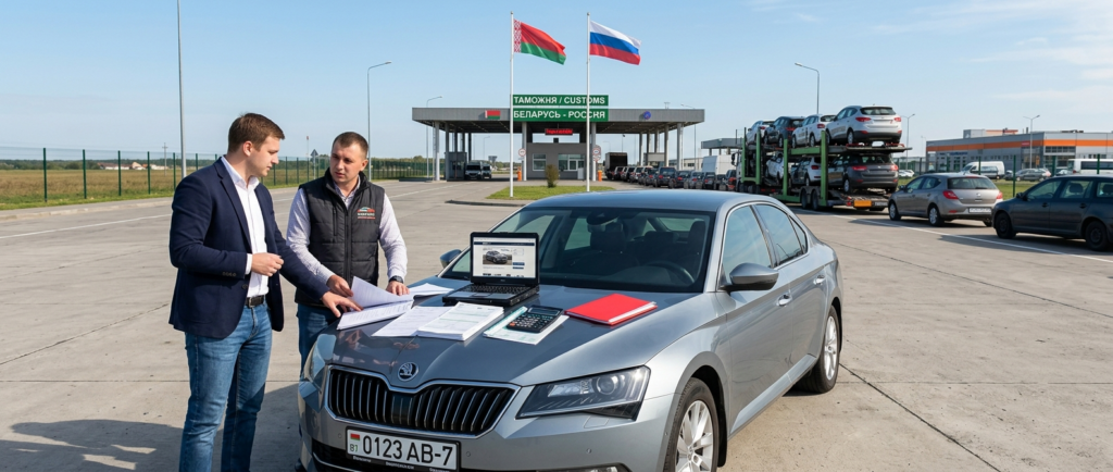 покупка авто в Белоруссии и привоз в Россию
