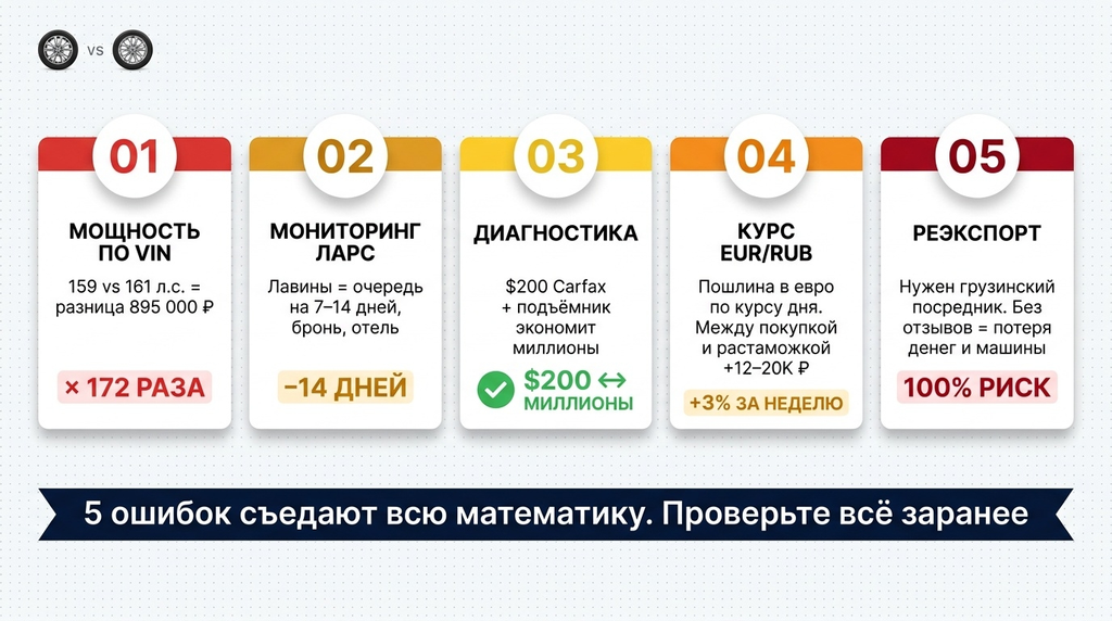 ошибки которые убивают выгоду