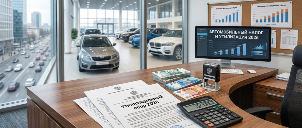 Утилизационный сбор на автомобили в 2026 году