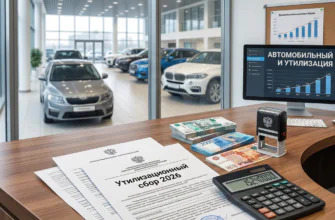 Утилизационный сбор на автомобили в 2026 году